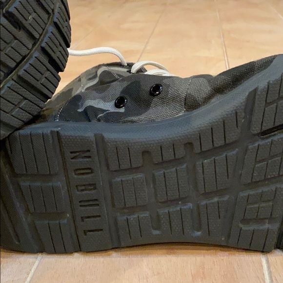 NOBULL Training Shoes 11 RARE New Camo Canvas High - Picture 8 of 10